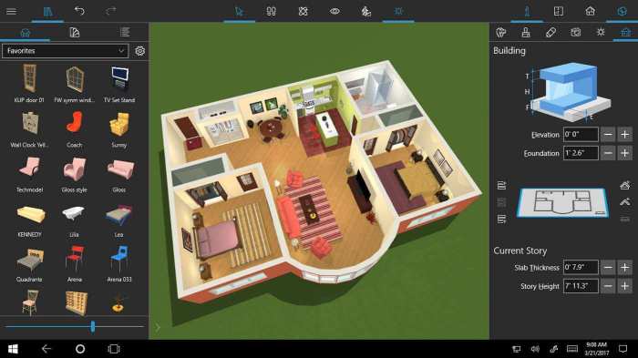 Best 3d interior design app