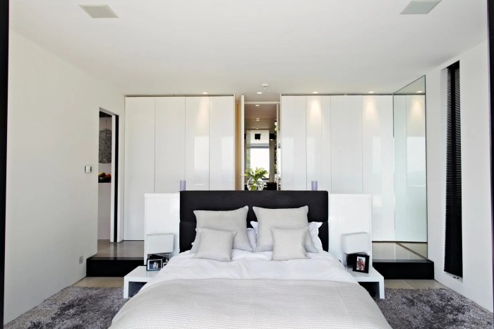 Bedroom interior design white